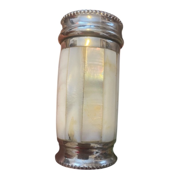 Ralph Lauren mother of pearl & silver salt & pepper shakers - Picture 5 of 16